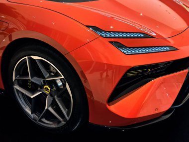 KUALA LUMPUR, MALAYSIA - 20 AĞUSTOS 2024: Kuala Lumpur 'daki Lotus araba galerisi.