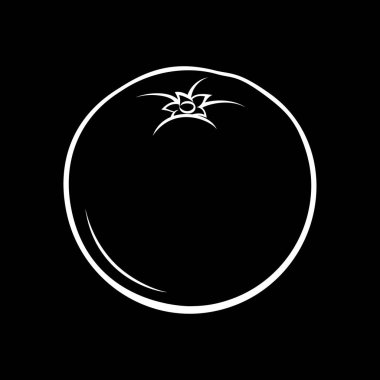 Lezzetli Portakal Meyvesi 'nin tasviri. Gıda Uygulamaları Simgesi