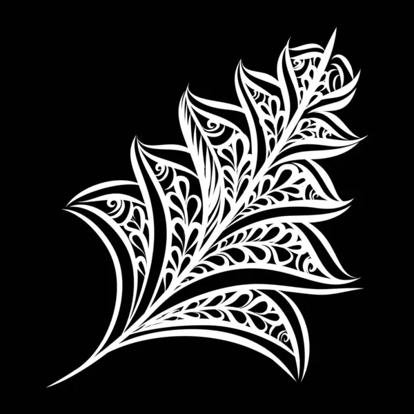 Рисует Эскиз Гонорара Креативную Дизайнерскую Идею Кудрявый Эскиз Черном Фоне — стоковый вектор