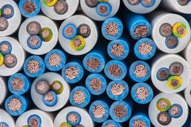 Electrical installation cable, cross section