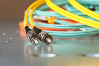 Fiber optic patch cord cable used to telecommunication networks