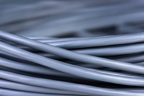 灰色の電線の接続部のロール — ストック写真