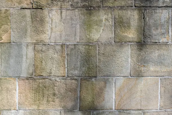 Kamenná Zeď Mechem Pozadí — Stock fotografie