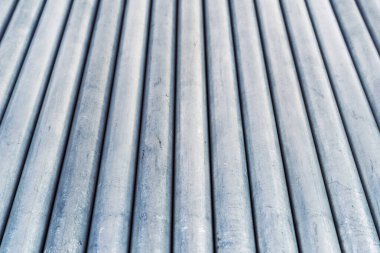 Endüstriyel arka plan olarak çelik tüpler