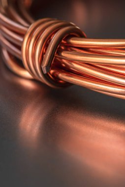 Bakır kablo, demir olmayan metal hammadde enerji endüstrisi.