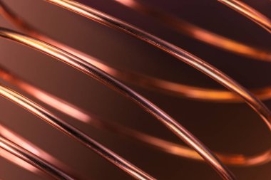 Bakır kablolar, demir olmayan metal geri dönüşüm endüstrisi.