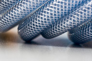 Dayanıklı Şeffaf Örgülü Güçlendirilmiş PVC Hortum Borusu