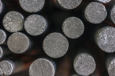 Hafif Metalurji Endüstrisi için Silindirik Grafik Karbon Çubukları