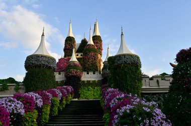 Dubai Miracle Garden United Arab Emirates.