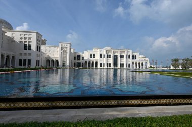 Qasr Al Watan Presidential Palace in Abu Dhabi appearance