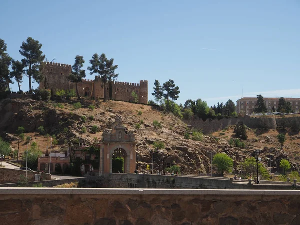 Toledo Eine Stadt Spanien Die Hauptstadt Der Autonomen Gemeinschaft Kastilien — Stockfoto