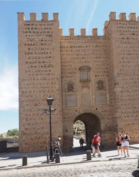 Toledo Város Spanyolországban Főváros Autonóm Közösség Kasztília Híres Középkori Központ — Stock Fotó