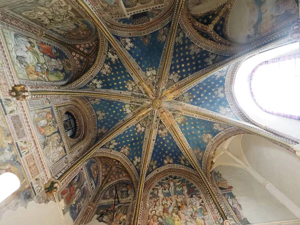 Toledo Spanya Daki Aziz Mary Katedrali Nin Içi — Stok fotoğraf