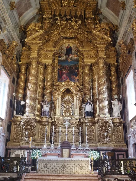 Parte Mais Alta Porto Seu Centro Histórico Ergue Interior Catedral — Fotografia de Stock