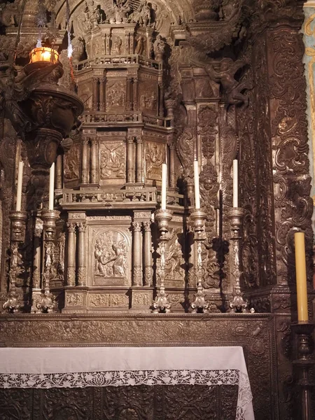 Parte Más Alta Oporto Centro Histórico Eleva Interior Catedral Ciudad — Foto de Stock