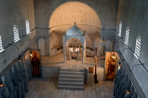 Бейт Джамаль Монастырь Бейт Джамаль Монастырь Расположенный Рядом Бейт Шемеш — стоковое фото