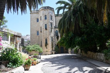 Kudüs 'ün Arap banliyösündeki Benediktin Katolik Manastırı Abu Goshe Israel