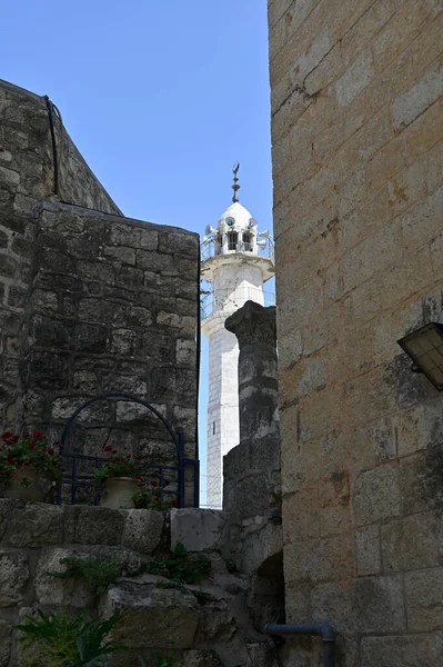 Mosteiro Católico Ordem Beneditina Subúrbio Árabe Jerusalém Abu Goshe Israel — Fotografia de Stock