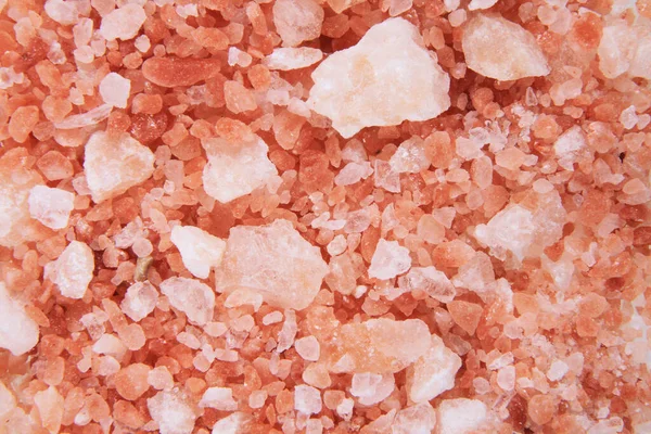 Růžová Sůl Jako Velmi Pěkné Minerální Pozadí — Stock fotografie