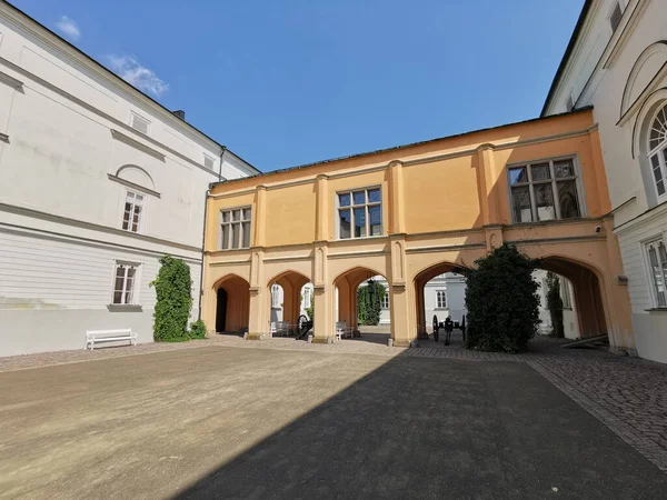 Hradec Nad Moravici Castelo República Checa Como Arquitetura Antiga — Fotografia de Stock
