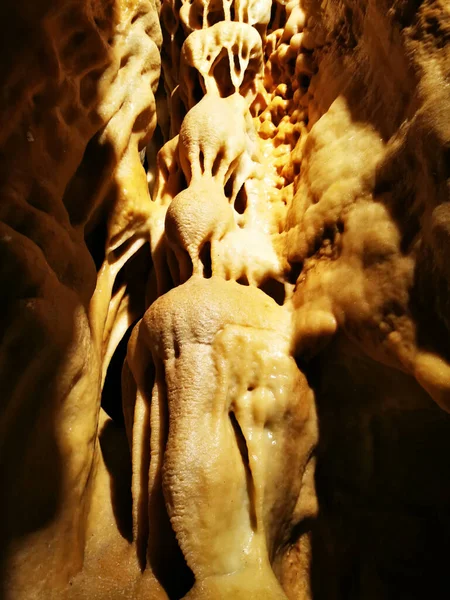 Grote Oude Grotten Pomezi Uit Tsjechië — Stockfoto