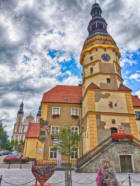 Otmuchow Stad Uit Polen Als Stukje Geschiedenis — Stockfoto