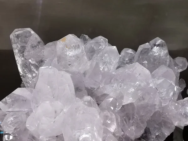 Kristall Kalcitmineral Som Trevlig Naturlig Bakgrund — Stockfoto
