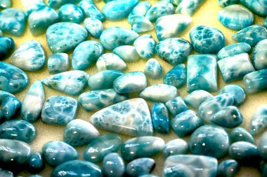 Larimare mineral dokusu çok güzel doğal bir arka plan.