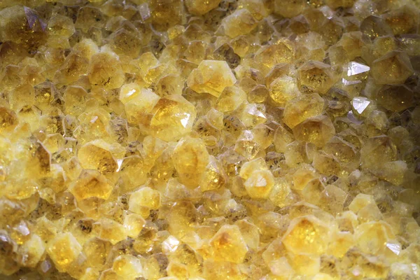 Tekstur Mineral Sitrin Sebagai Latar Belakang Alami Yang Bagus — Stok Foto