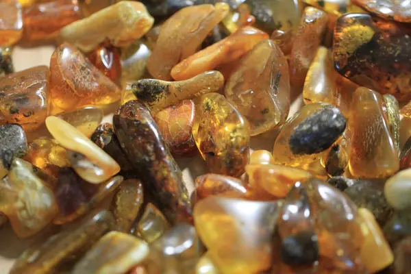 Amber Mineral Konsistens Som Mycket Trevlig Bakgrund — Stockfoto