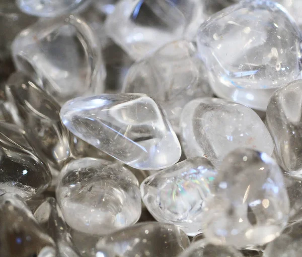 Textura Mineral Cristal Branco Como Fundo Agradável — Fotografia de Stock