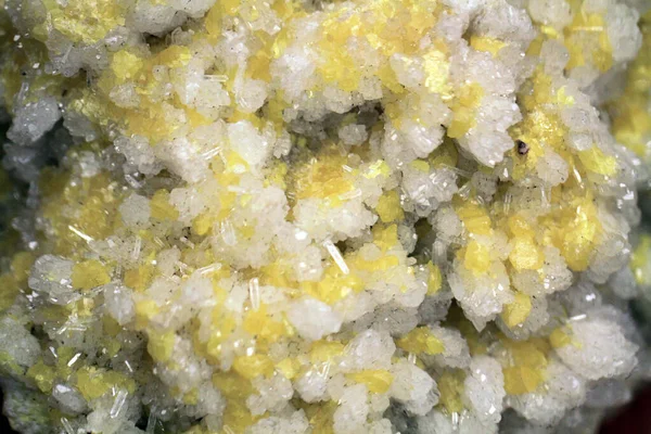 Sulphur Mineral Texture Very Nice Mineral Background — Stock Photo, Image