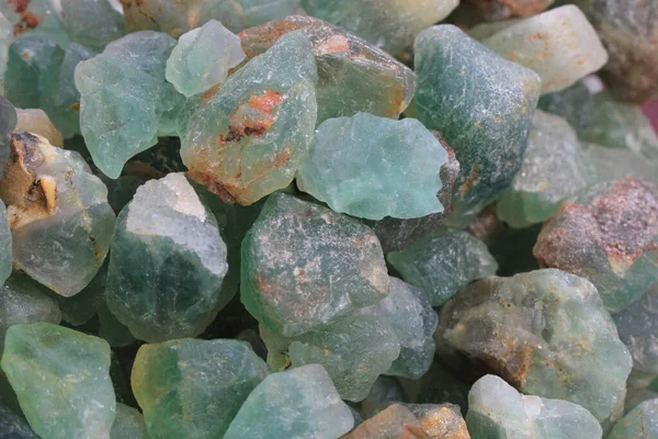 Florit Mineral Dokusu Çok Güzel Doğal Bir Arkaplan — Stok fotoğraf