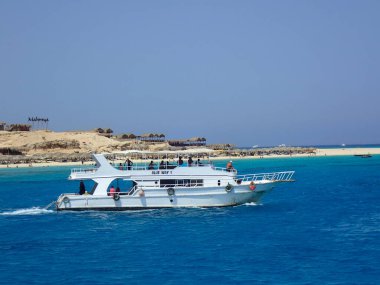 Mısır red Sea'deki/daki deniz tekneden görüntülemek