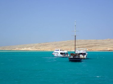 Mısır red Sea'deki/daki deniz tekneden görüntülemek