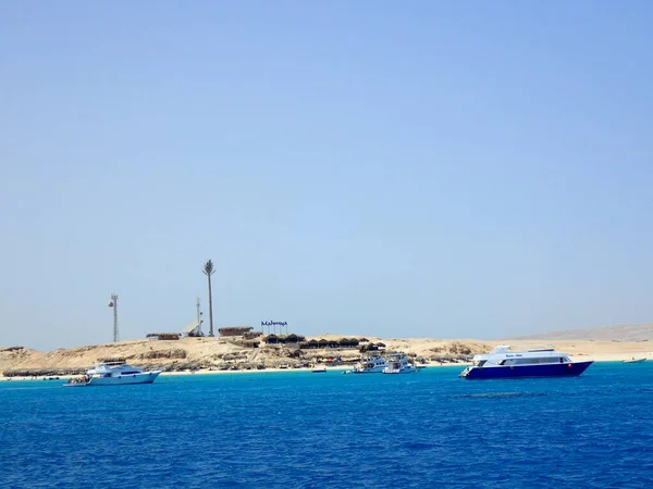 Vue Bateau Mer Egypte Mer Rouge — Photo