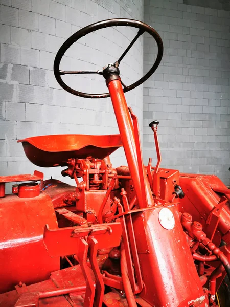 Viejo Vehículo Tractor Agrícola República Checa — Foto de Stock