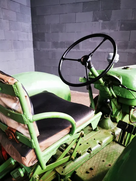 Viejo Vehículo Tractor Agrícola República Checa —  Fotos de Stock