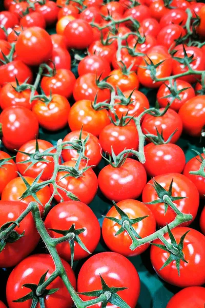 Fresh Tomato Texture Nice Food Background — Stock Photo, Image