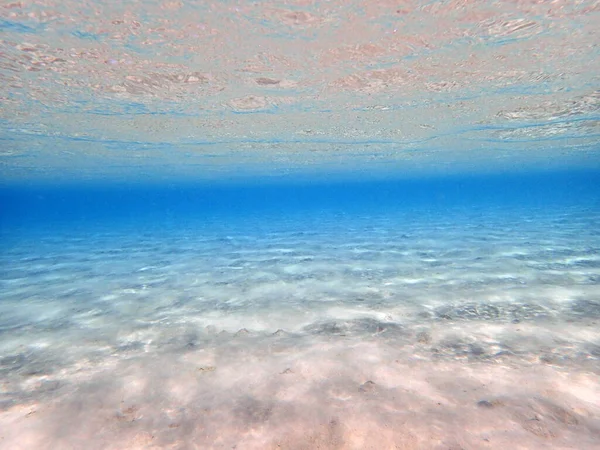 Άμμο Υφή Κάτω Από Νερό Ωραίο Φόντο — Φωτογραφία Αρχείου