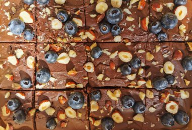 Büyük çikolatalı tatlı güzel yemek arkaplanı.