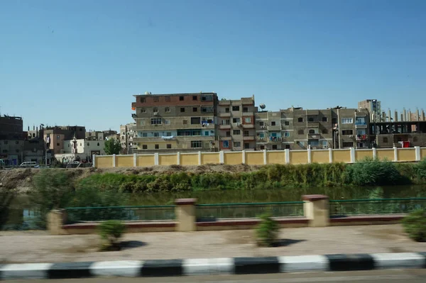 Горячий Бедный Город Луксор Египта Африка — стоковое фото