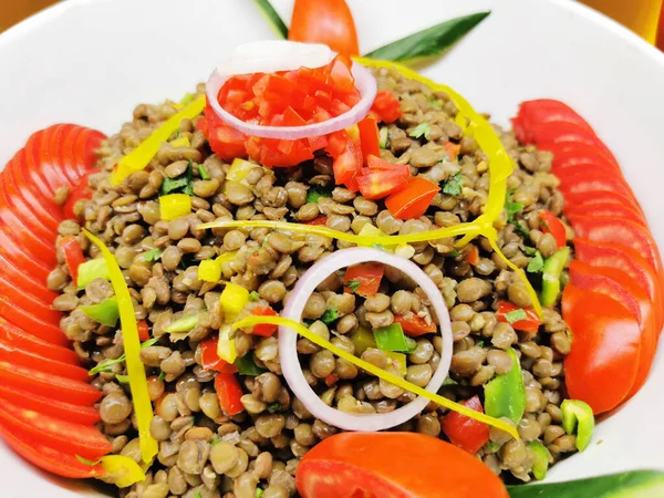 Delicious Vegetable Salad Egypt Kitchen — Stock Photo, Image