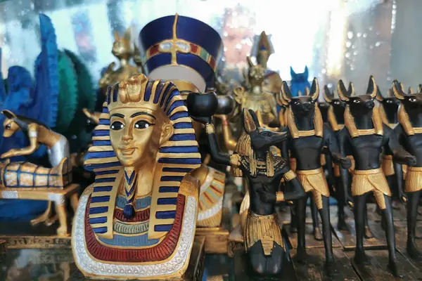 エジプトからのお土産は 素晴らしい背景として — ストック写真
