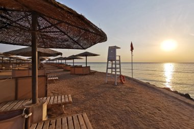 Mısır Sahili Kızıl Deniz Makadi Körfezi Sabah