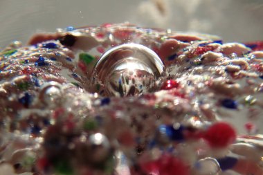 Çok güzel bir renk arkaplanı olarak soyut cam dokusu