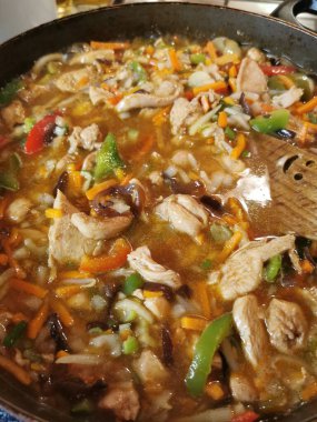 Kung Pao eti çok güzel bir yemek geçmişi.