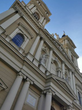 Ostrava 'nın merkezindeki Hıristiyan katedrali güzel bir bina.