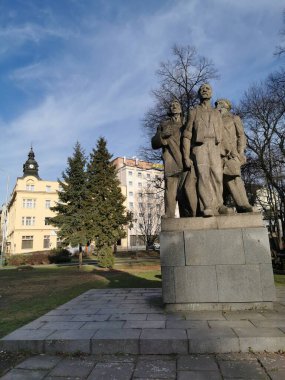 Ostrava 'daki sokaklar çok güzel.
