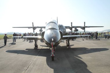 Ostrava, Çek Cumhuriyeti - 9 Eylül 2011 - NATO günlerinin fotoğrafı - NATO ordusunun büyük sergisi 